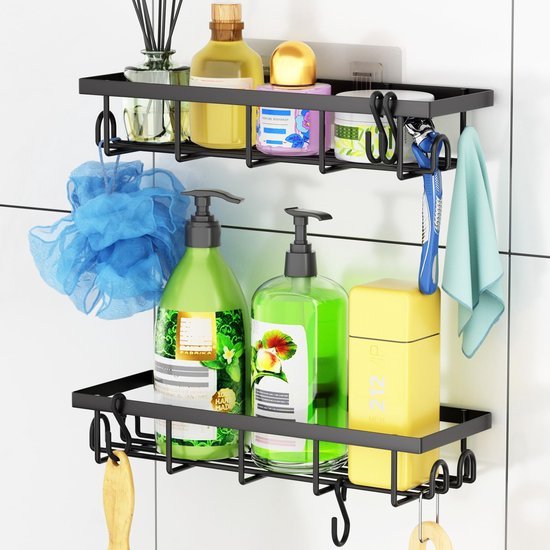 Unyqoos® Zelfklevende doucheplanken set van 2 voor badkamer zonder boren