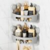 Unyqoos® Tweepack Zuignap Doucheplanken voor Badkamer en Keuken Zonder Boren