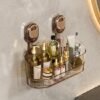 Unyqoos® Gouden hangende doucheplank zonder boren voor badkamer en keuken