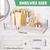 550x550-24972.jpg Unyqoos® Transparante acryl doucheplank set zonder boren voor badkamer en keuken
