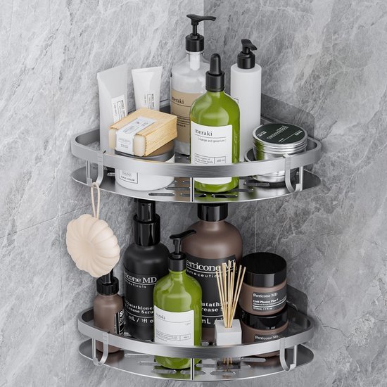 550x550-24979.jpg Unyqoos® Zelfklevende roestvrijstalen doucheplank set voor badkamer en keuken