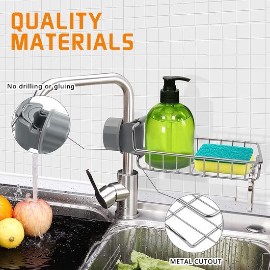 550x550-24986.jpg Unyqoos® Set van drie verstelbare doucheplanken voor badkamer en keuken zonder boren