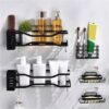 550x550-25095.jpg Unyqoos® Praktische 5-delige Doucherek Organizer zonder Boren met RVS Hoekrek en 4 Haken