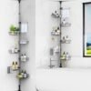 550x550-25104.jpg Unyqoos® Telescopisch hoekrek voor badkamer met verstelbare doucheplankjes en accessoires