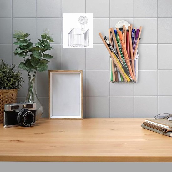 550x550-25186.jpg Unyqoos® Transparant doucherek met zuignap voor moeiteloze installatie en opslag