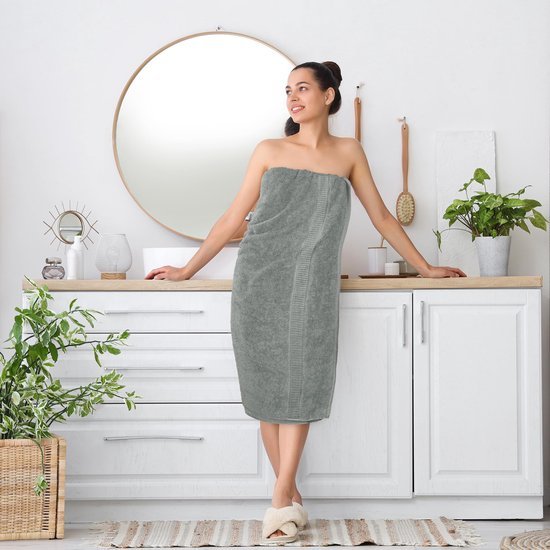 550x550-25212.jpg Unyqoos® Extra Grote Luxe Badhanddoeken van Hoogwaardig Katoen met Praktische Ophanglus voor Sauna en Bad