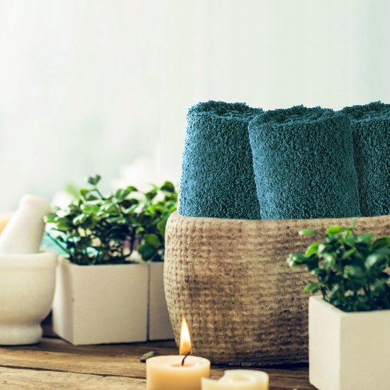 550x550-25335.jpg Unyqoos® Luxueuze Handdoekenset van Zacht Katoen voor Badkamer en Wellness Ontspanning, 6-delig