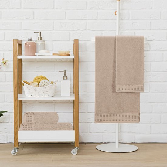 Unyqoos® Ultra Zachte Handdoekenset van 4 Stuks met Extra Grote Badhanddoeken voor Dagelijks Gebruik