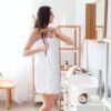Unyqoos® Set van 6 Luxe Douchehanddoeken - Zacht, Absorberend en 100% Katoen voor Optimaal Comfort