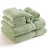 550x550-25476.jpg Unyqoos® Luxueuze Handdoekenset van 6 Stuks voor Uw Badkamerervaring - 100% Katoen, Super Absorberend