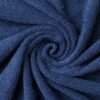 Unyqoos® Verkwikkende Luxe Set: Twee Extra Zachte Katoenen Douchehanddoeken in Marineblauw, 70x140 cm
