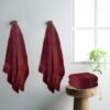 Unyqoos® Verwen Jezelf met Luxe: Set van 4 Ultra Zachte Katoenen Handdoeken voor Dagelijks Comfort
