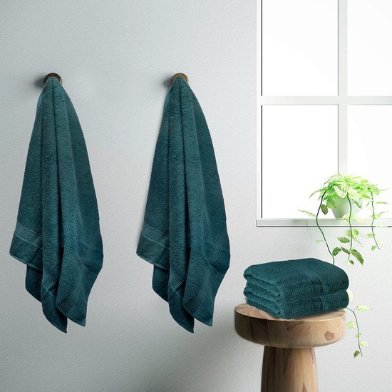 Unyqoos® Verwen Jezelf Met Deze Luxe Set van Zachte Katoenen Handdoeken Voor Elke Dag
