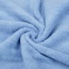 Unyqoos® Luxueuze Set Van Vier Zachte, Absorberende Handdoeken Van 100% Katoen, Lichtblauw, 50 x 100 cm