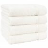 Unyqoos® Set van 4 Luxe Handdoeken van Hoogwaardig Katoen voor Badkamer en Spa