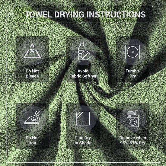 Unyqoos® Buitengewoon Zachte en Luxe Set van 4 Badhanddoeken voor Elke Dag en Strandgebruik, 70 x 140 cm