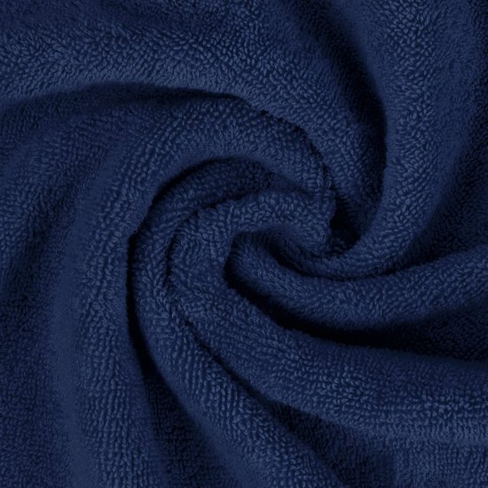 550x550-25703.jpg Unyqoos ® Ultrazachte en Hoogwaardige Handdoekenset van 100% Gekamd Katoen - Verpakking van 6 Stuks, Marineblauw