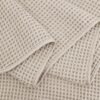 Unyqoos® Extra Grote Pluisvrije Microvezel Wafelstructuur Badhanddoeken voor Sneldrogend Comfort - Set van 2