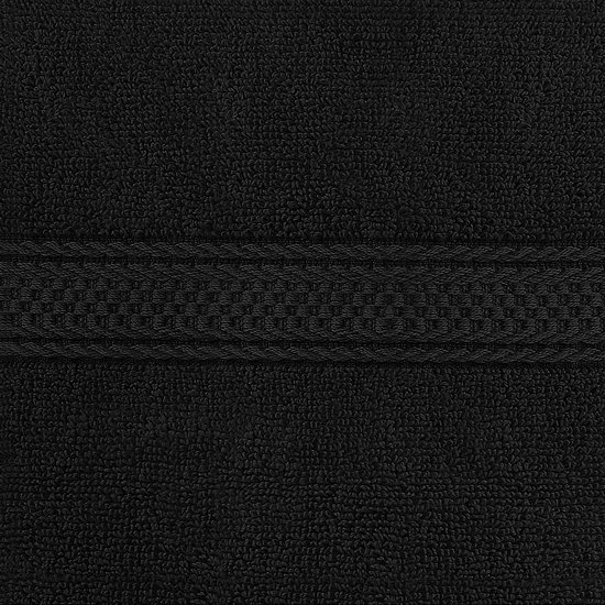 550x550-25816.jpg Unyqoos ® Luxueuze Zwarte Handdoekenset van 6 Stuks - Ultieme Zacht en Absorptie Katoenen Handdoeken voor Badkamer