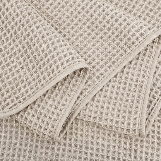 Unyqoos® Extra Grote Microvezel Badhanddoeken Set van 4 met Wafelstructuur en Sneldrogende Eigenschappen