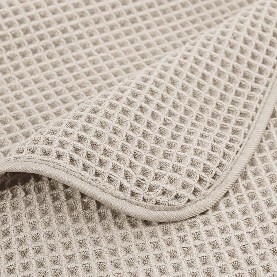 Unyqoos® Extra Grote Microvezel Badhanddoeken Set van 4 met Wafelstructuur en Sneldrogende Eigenschappen