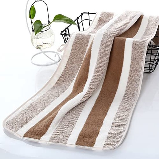 550x550-25833.jpg Unyqoos ® Set van Vier Luxe Zachte en Sneldrogende Microvezel Handdoeken voor Badkamer en Spa Gebruik