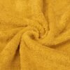 Unyqoos® Set van 4 Luxe Handdoeken, Zacht en Absorberend, 100% Katoen, Mosterd Geel, 50 x 100 cm