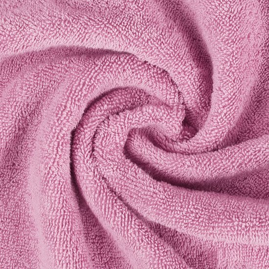 550x550-25856.jpg Unyqoos ® Zachte en Absorberende Handdoekenset van 100% Katoen voor Optimale Luxe, Set van 6, Roze