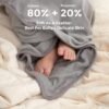 Unyqoos ® Baby Badhanddoekenset en Wasdoeken voor Zachte en Comfortabele Verzorging van Je Kleintje