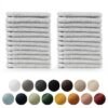 550x550-25958.jpg Unyqoos ® Set van 24 Luxe Witte Badstof Gastendoekjes van Hoogwaardige Kwaliteit, 100% Zuiver Katoen
