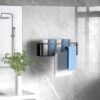 Unyqoos ® Stijlvolle Muurhanddoekhouder met Flexibele Installatie en Zwenkstangen voor Badkamer en Keuken
