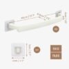 Unyqoos ® Universele Zelfklevende Handdoekhouderset voor Badkamer en Keuken, Zonder Boren
