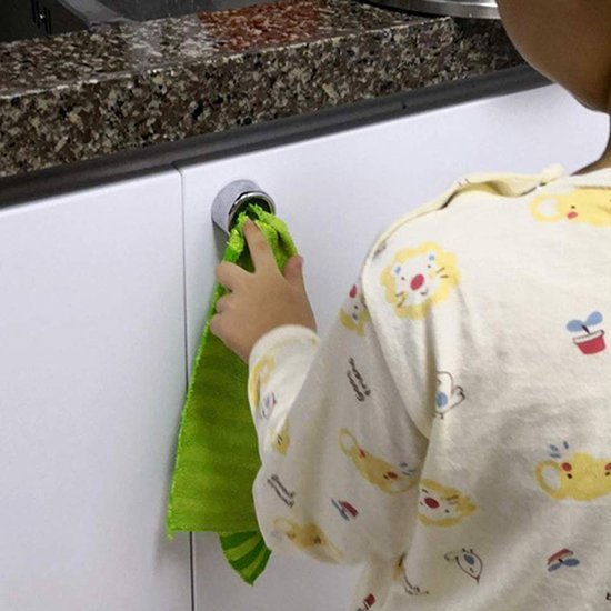 Unyqoos ® Zelfklevende Handdoekhouder voor Badkamer en Keuken - Set van 4 Stuks