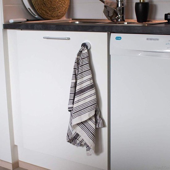 Unyqoos ® Zelfklevende Handdoekhouder voor Badkamer en Keuken - Set van 4 Stuks