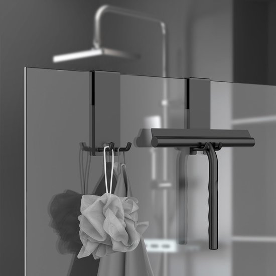 550x550-26218.jpg Unyqoos® Set van 2 krasvrije en antislip douchehaken voor glazen douchewand