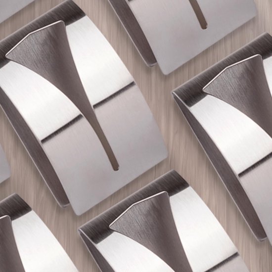 550x550-26244.jpg Unyqoos® Set van vijf zelfklevende roestvrijstalen haken voor badkamer en keuken