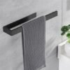 550x550-26270.jpg Unyqoos® Zelfklevende handdoekhouders van 35 cm in mat zwart voor badkamer en keuken