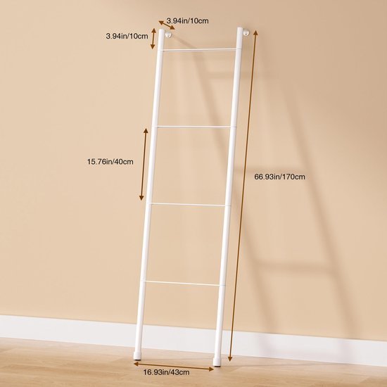 550x550-26346.jpg Unyqoos® Stijlvolle vrijstaande handdoekhouder met vier niveaus voor diverse ruimtes