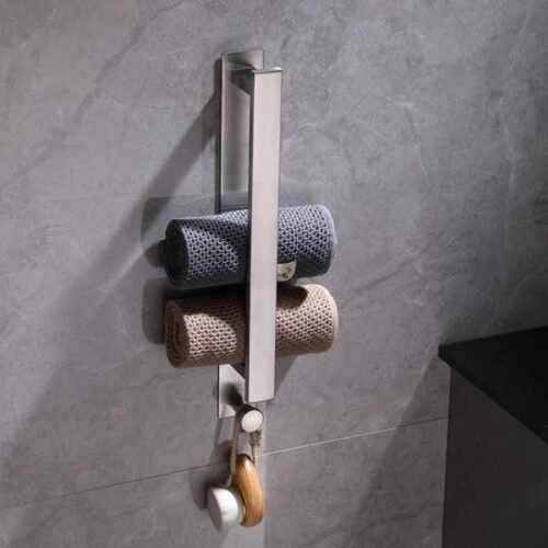 550x550-26396.jpg Unyqoos® Zelfklevende handdoekhouder van roestvrij staal voor badkamer en keuken