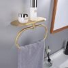 550x550-26415.jpg Unyqoos® Stijlvolle Gouden Handdoekhouder met Wandplank voor Badkamer en Keuken