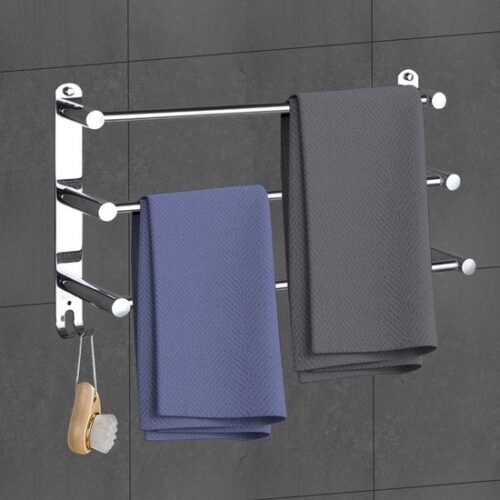 550x550-26433.jpg Unyqoos® Uittrekbare handdoekhouder van roestvrij staal voor badkamer en keuken