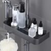Unyqoos® Opvallend hangend douche-opbergrek voor eenvoudige installatie zonder boren