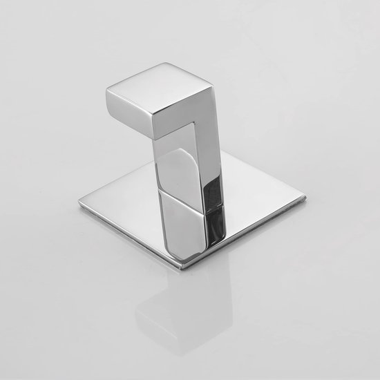 Unyqoos® Zelfklevende roestvrijstalen wandhaken voor badkamer en keuken zonder boren