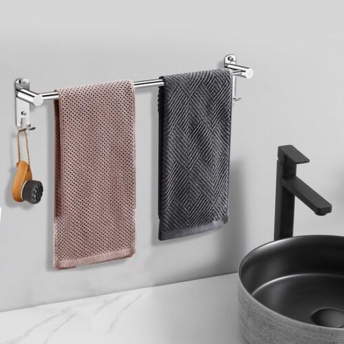 550x550-26719.jpg Unyqoos® Verstelbare en ruimtebesparende handdoekhouder voor badkamer en keuken
