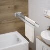 Unyqoos® Stijlvolle en Dubbele Handdoekhouder van Roestvrij Staal voor Badkamer en Keuken