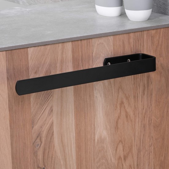 Unyqoos® Uitschuifbare aluminium handdoekenstang voor wand- of plafondmontage