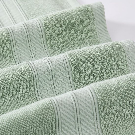 Unyqoos® Jacquard Handdoekenset van Zacht Katoen voor Luxe en Comfort in de Badkamer