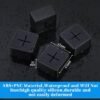 550x550-27067.jpg Unyqoos® Set van vier zelfklevende handdoekhouders voor keuken en badkamer