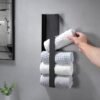 Unyqoos® Roestvrijstalen zelfklevende handdoekhouder voor badkamer en keuken
