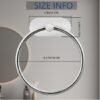 Unyqoos® Zelfklevende handdoekring voor badkamer en keuken zonder boren